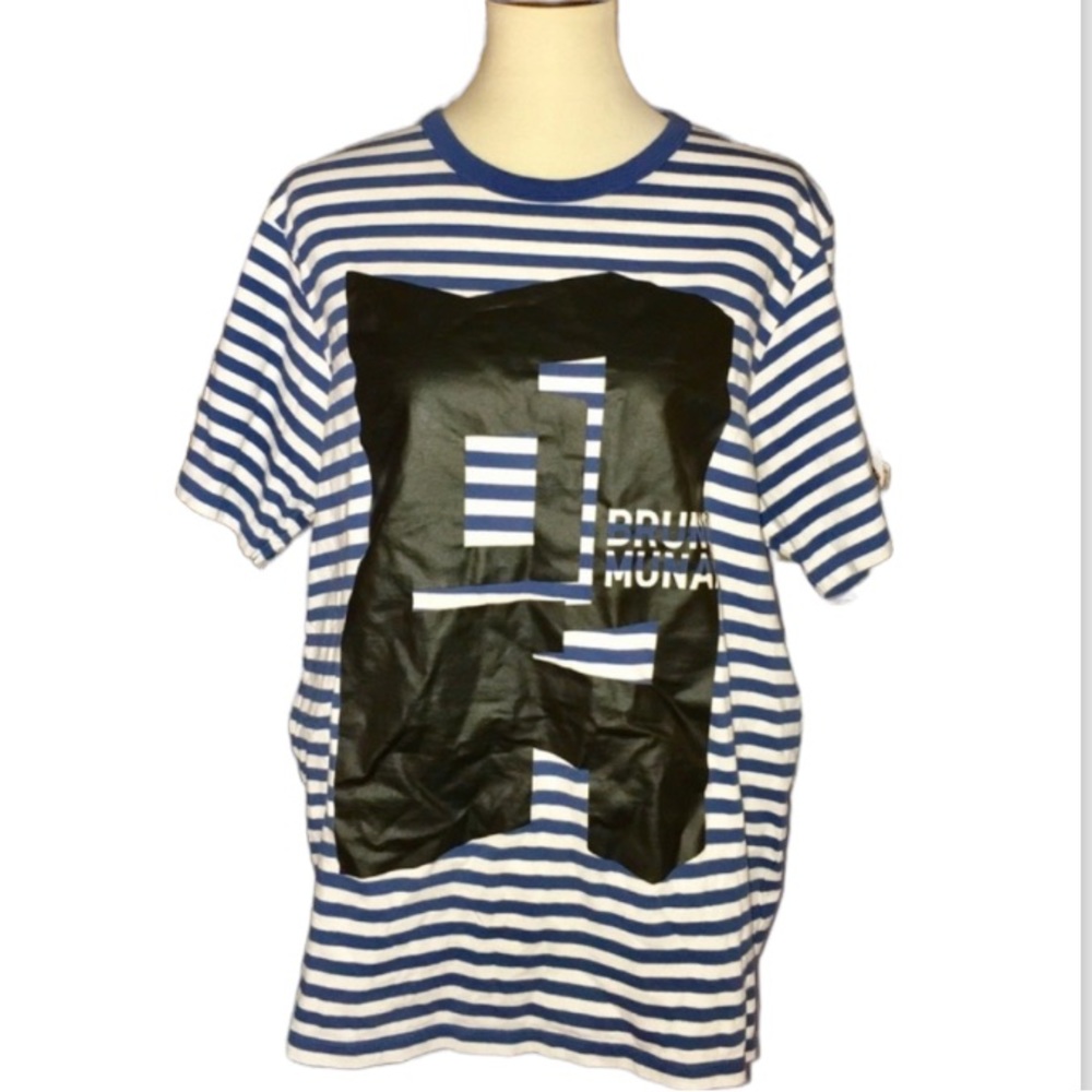 Uniqlo x Bruno Munari Striped Crew T-shirt Large